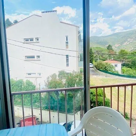 Cosy Avec Balcon, Parking Prive, Proche Thermes Et Centre Ville, A Amelie-les-bains - Fr-1-703-177 Apartment *